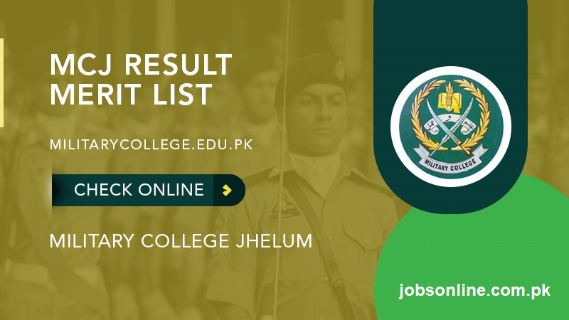 Military College Jhelum MCJ Result Merit List 2023