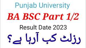 3rd Year Result 2023 Punjab Of University